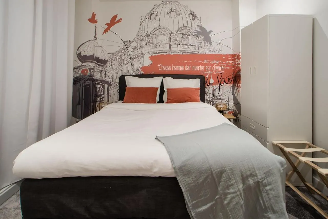 Suite Sartre : Au Coeur De La Rive Gauche, Neuf, Design, 2/4 Personnes Paris Apartment